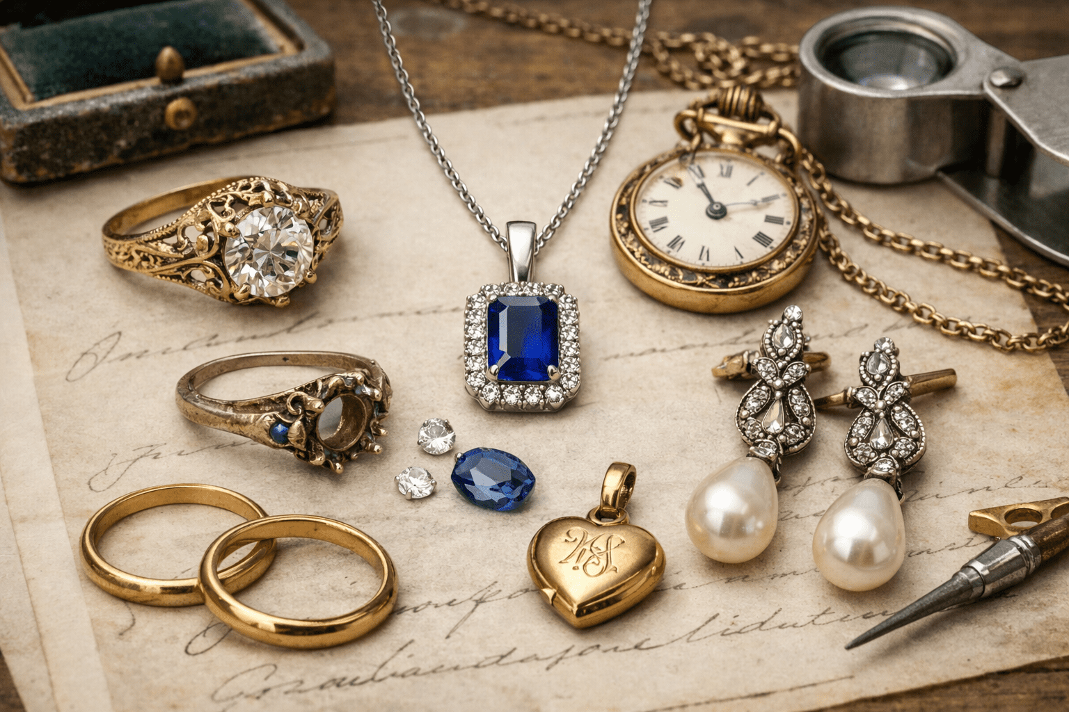 Réparer ou transformer un bijou hérité