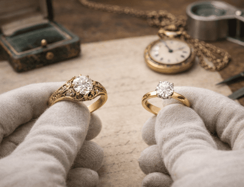 Réparer ou transformer un bijou hérité? (exemples de transformations)